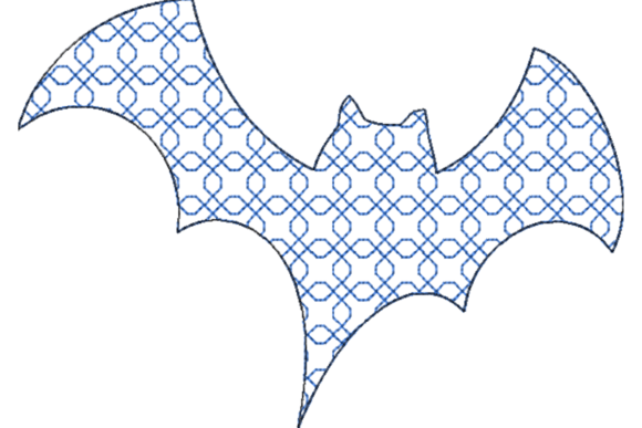 Japanese Sashiko Shape Bat