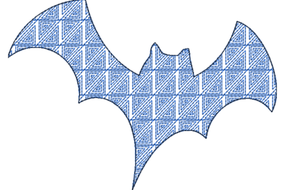 Japanese Sashiko Shape Bat