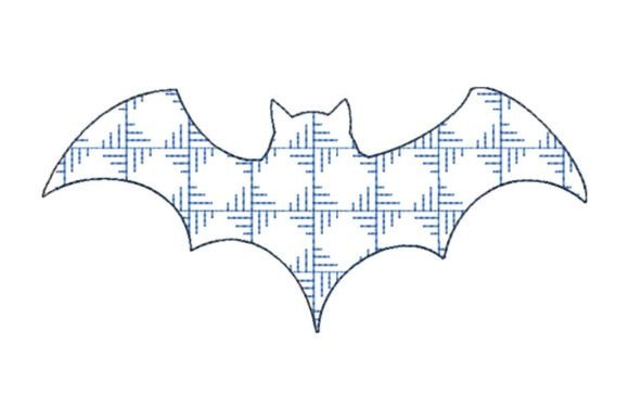 Japanese Sashiko Shape Bat