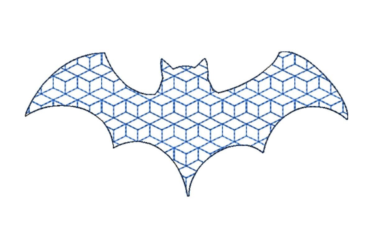 Japanese Sashiko Shape Bat