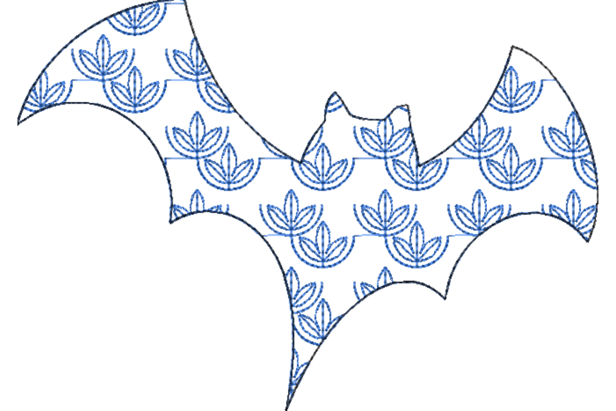 Japanese Sashiko Shape Bat