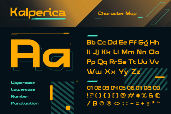 Kalperica Font - Preview 1