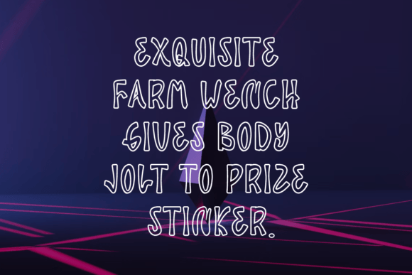 Korporos Font PNG with transparent background - Preview 4