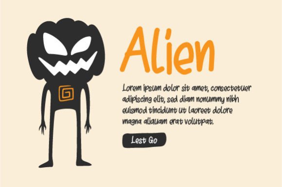 Lambery Font PNG with transparent background - Preview 1