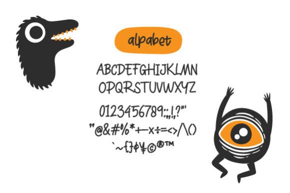 Lambery Font PNG with transparent background - Preview 2
