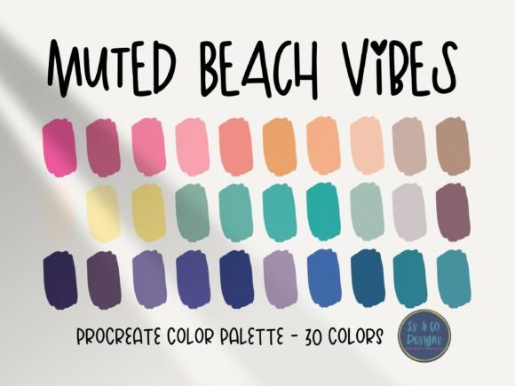 Seabreeze Procreate Color Palette Graphic by ssandcodesigns · Creative ...
