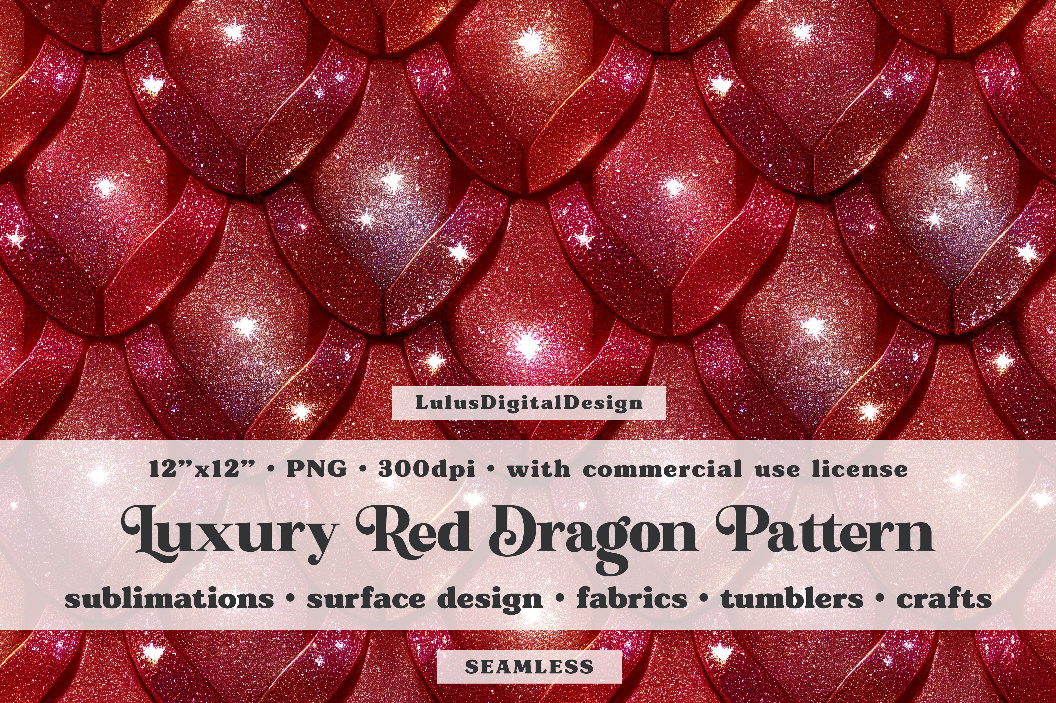 Linkmail Pattern Red Chainmail Seamless Pattern Graphic by LulusDigitalDesign · Creative ...