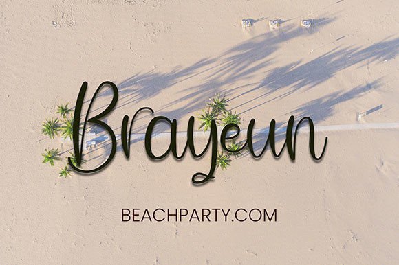 Selldush Font PNG with transparent background - Preview 2