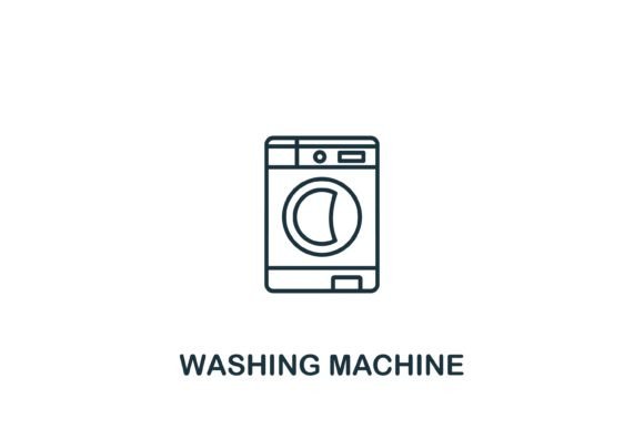 Washing Machine Icon Graphic by aimagenarium · Creative Fabrica