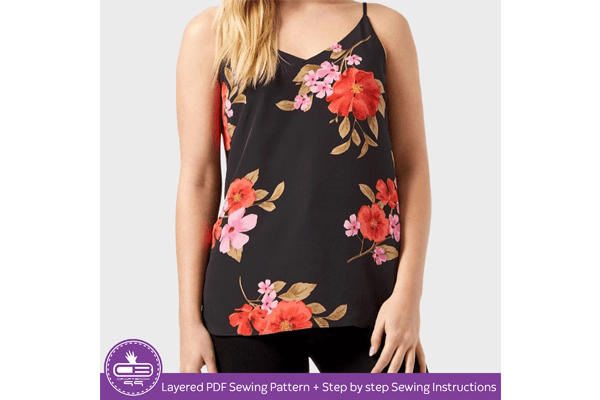 Women’s Camisole PDF Sewing Pattern