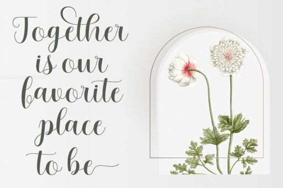 Agetha Script Font - Preview 4