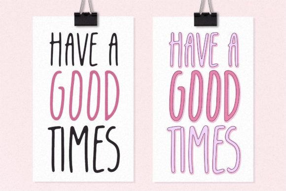 Babydance Font - Preview 2