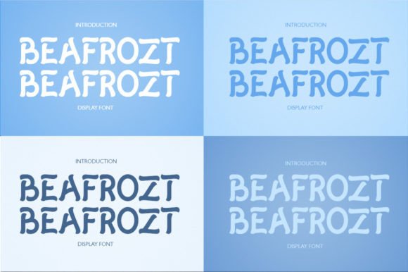 Beafrozt Font PNG with transparent background - Preview 3