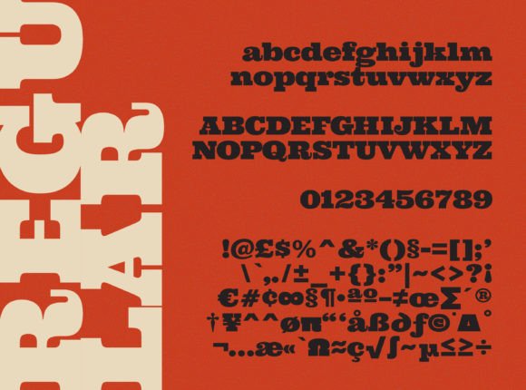 Becrat Font - Preview 1