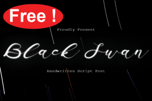 Black Swan Font by Arzaq's Studio · Creative Fabrica