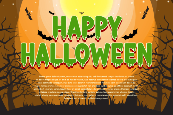 Bloody Midnight Font PNG with transparent background - Preview 3