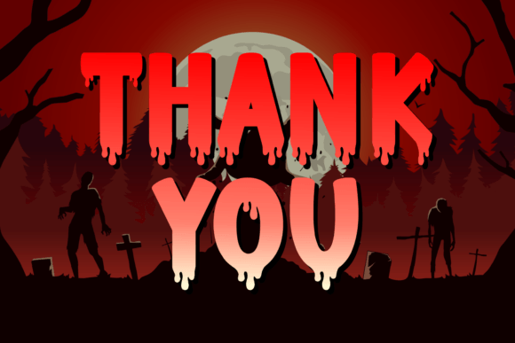 Bloody Midnight Font PNG with transparent background - Preview 6