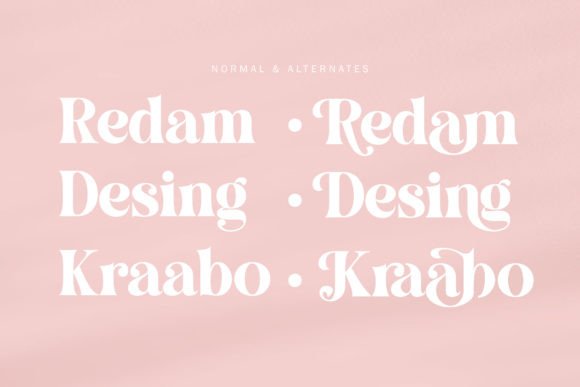 Bosento Font - Preview 4