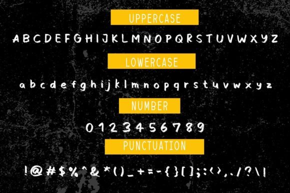 Brusher Font - Preview 1