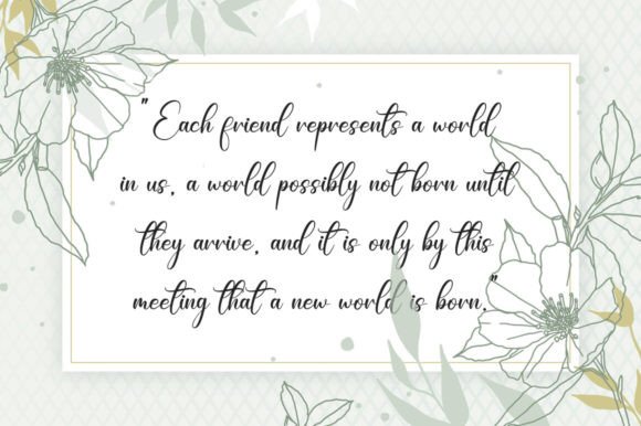 Calistine Font - Preview 1