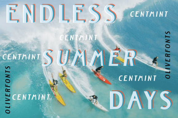 Centmint Font - Preview 2