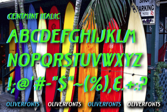Centmint Font - Preview 1
