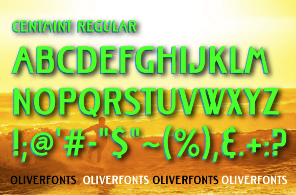 Centmint Font - Preview 4