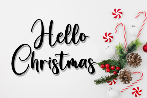 Christmas Font - Preview 1