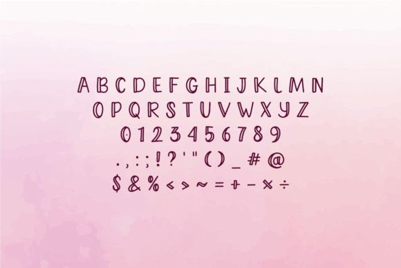 Cluster Font - Preview 3