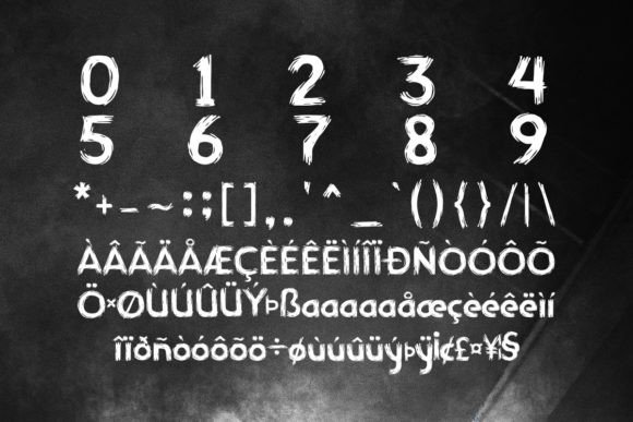 Crown Breaker Font PNG with transparent background - Preview 5