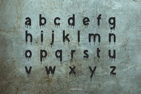 Deadly Poison I Font - Preview 3