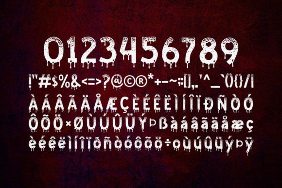 Deadly Poison Ii Font - Preview 4