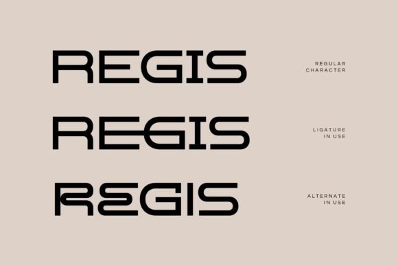 Digis Cosmo Font - Preview 1