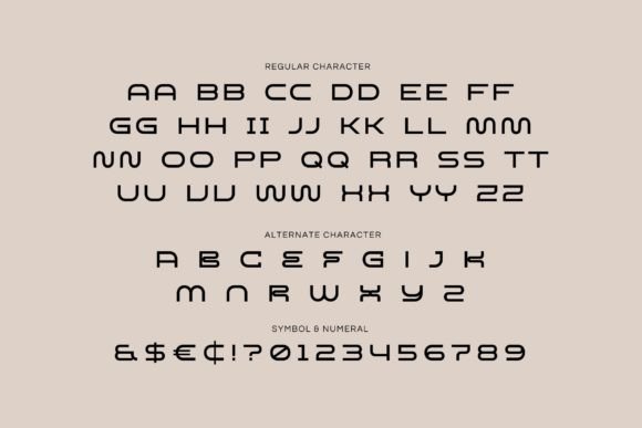 Digis Cosmo Font - Preview 4