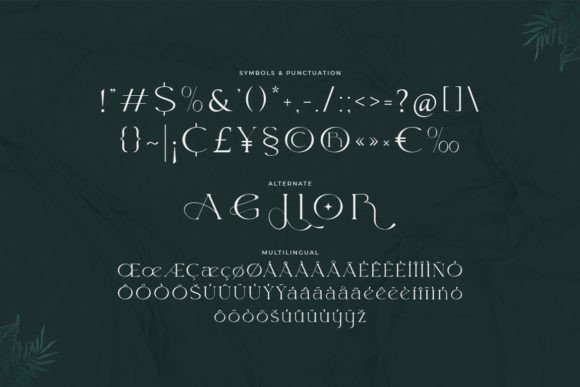 Giove Font PNG with transparent background - Preview 2