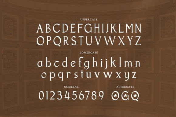 Glacherass Font PNG with transparent background - Preview 1