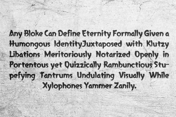 Grimroar Font - Preview 1