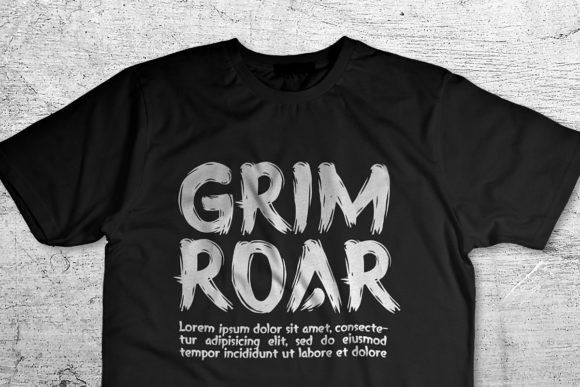 Grimroar Font - Preview 5