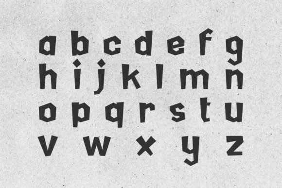 Knokreak Font PNG with transparent background - Preview 3