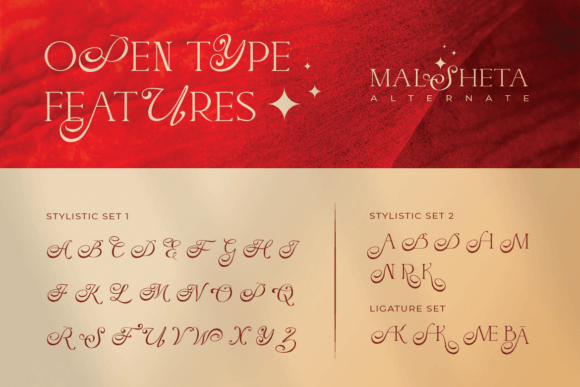 Malsheta Font PNG with transparent background - Preview 3