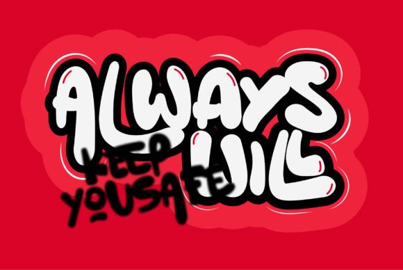 Ooh Font PNG with transparent background - Preview 1