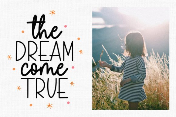 Popcorn Garden Duo Font font preview - 3