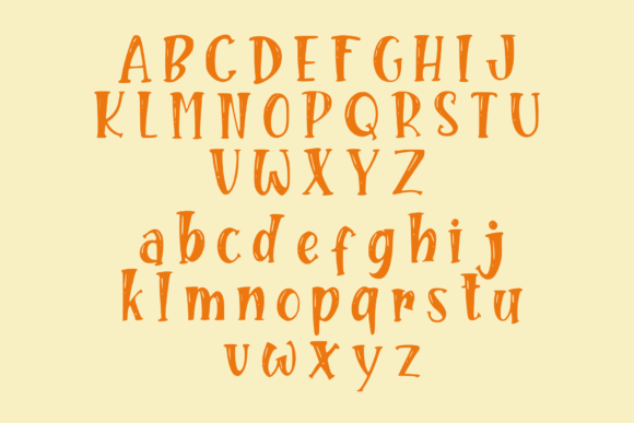 Puke Smile Font PNG with transparent background - Preview 2