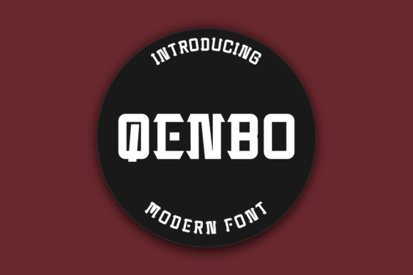 Qenbo Fers Font PNG with transparent background - Preview 2