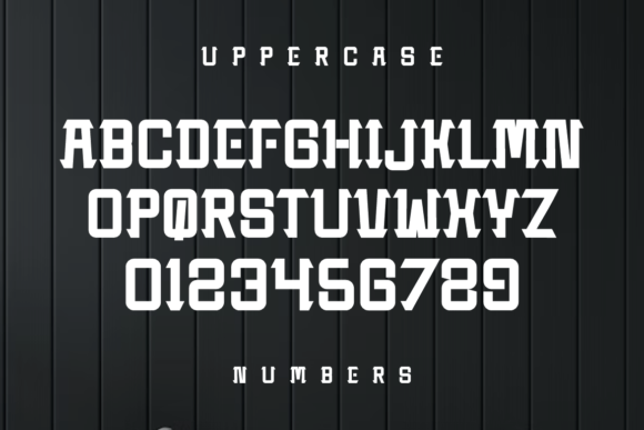 Qenbo Fers Font PNG with transparent background - Preview 3