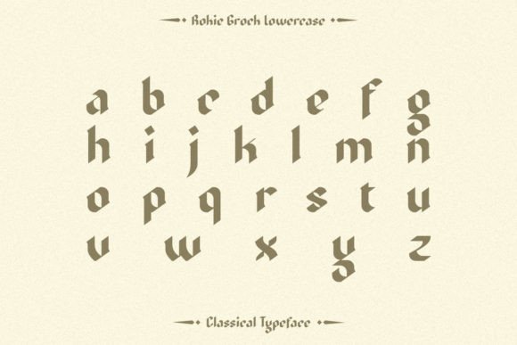 Rokie Grock Font PNG with transparent background - Preview 3