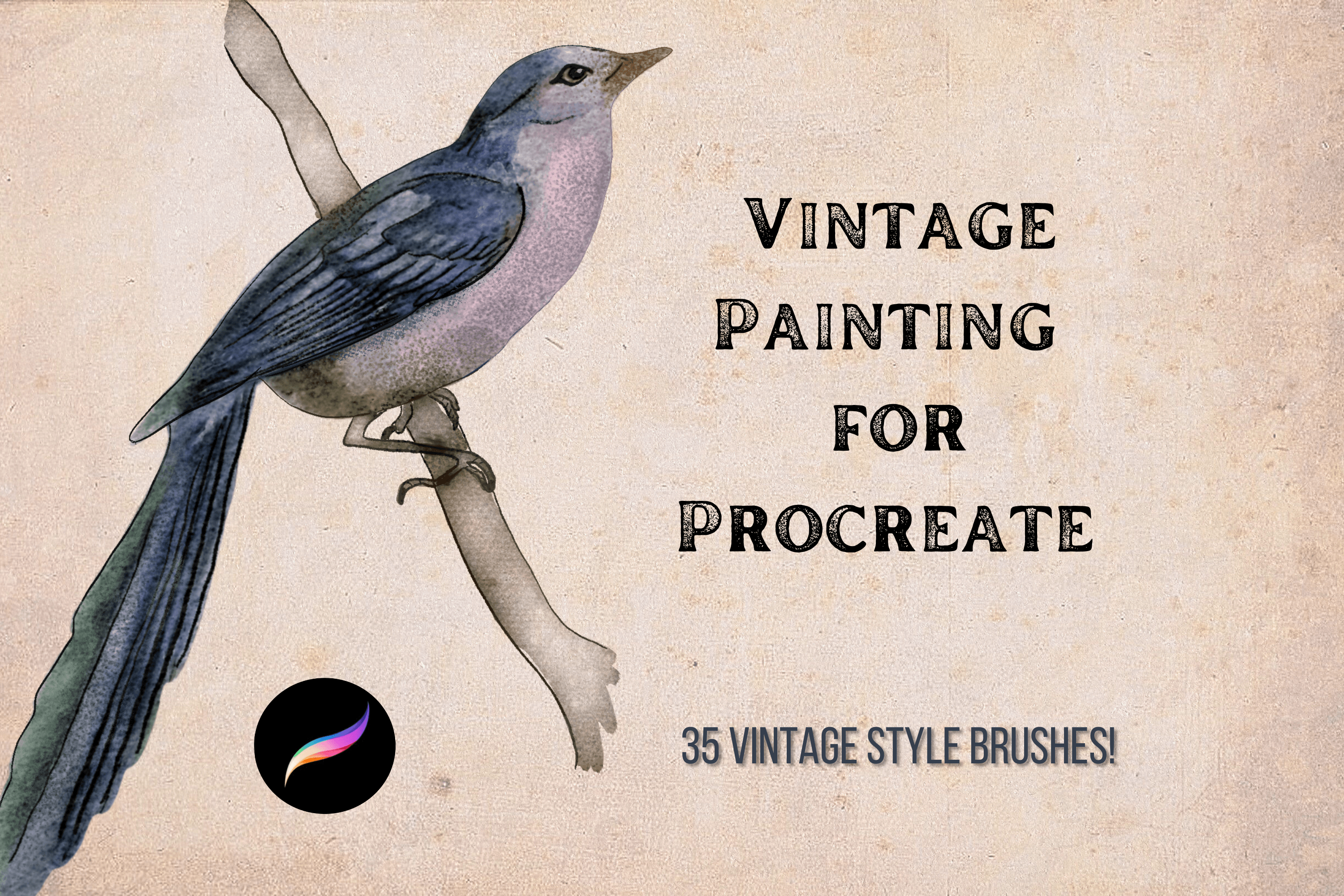 Vintage Painting Brushes for Procreate - photo 1