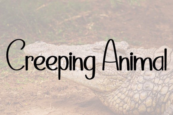 Alligator Font - Preview 1
