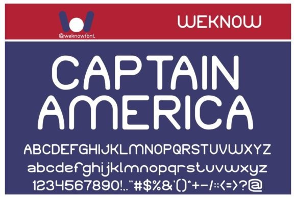 American Favorite Font - Preview 1