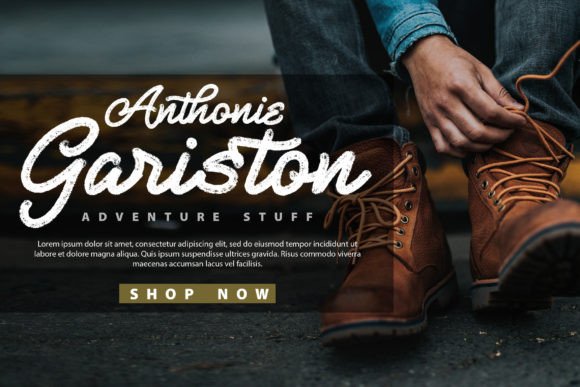 Anthycas Font - Preview 2